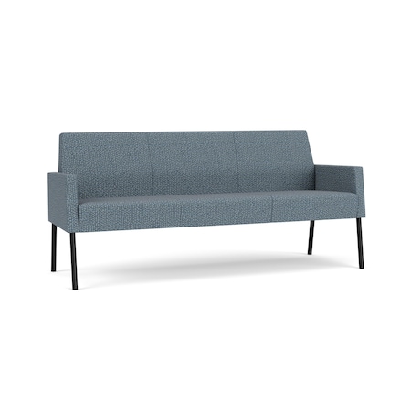 Mystic Lounge Reception Sofa, Black, RF Serene Upholstery